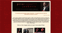 Desktop Screenshot of petarjankovic.com