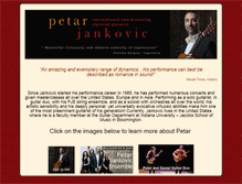 Tablet Screenshot of petarjankovic.com